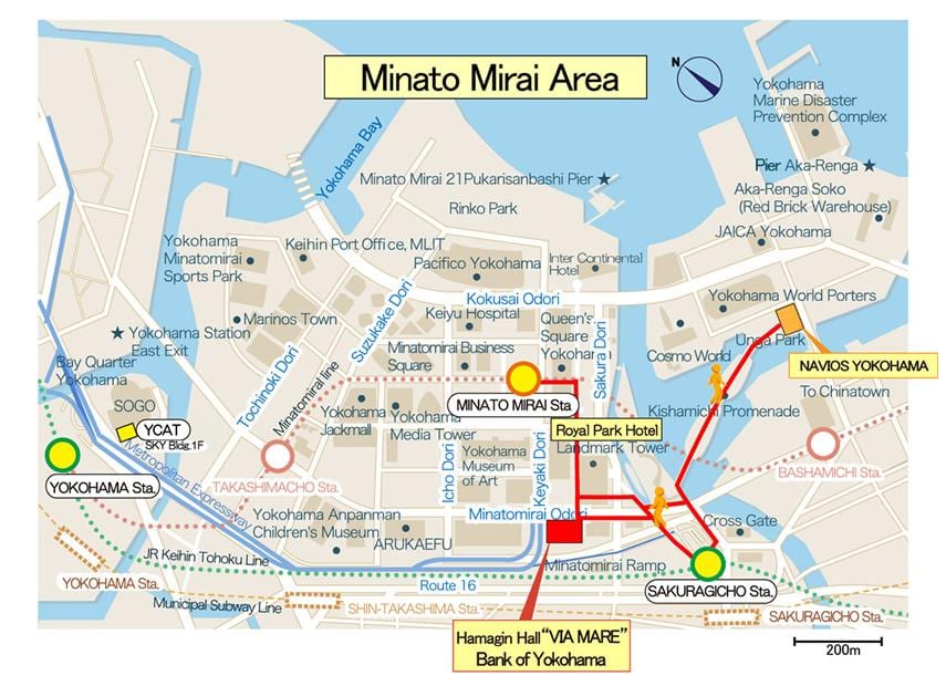 Минато Мирай 21 картата