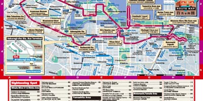 Токио, Йокохама картата